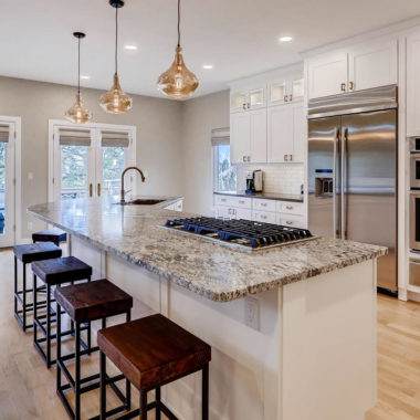 new build open concept kitchen completed by a contractor in parker colorado results photos
